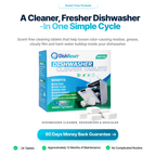 DishReset™-24-Count Dishwasher Cleaner, Deodorizer & Descaler