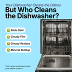 DishReset™-24-Count Dishwasher Cleaner, Deodorizer & Descaler