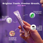 VioGlow Rinse — Purple Color‑Correcting Whitening Mouthwash Sachets Concept7
